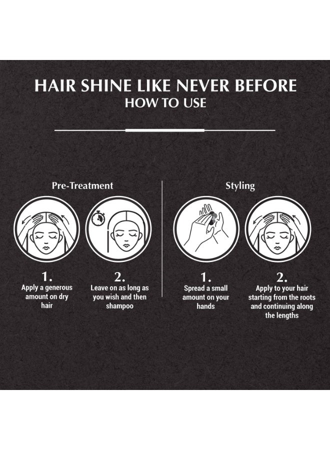 فاتيكا ناتشورالز كريم تصفيف الشعر التركي الأسود – 140 مل، للشعر الضعيف والباهت - Image 4